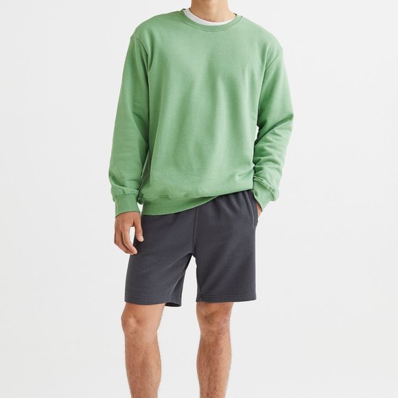 Green Relaxed Fit Sweatshirt - Picture 2 of 2